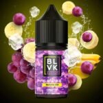 Blvk – Nic Salt Purple Grape Banana Ice – 30ml