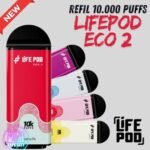 Cartucho/Refil – Life pod ECO 2 - 10.000 puffs