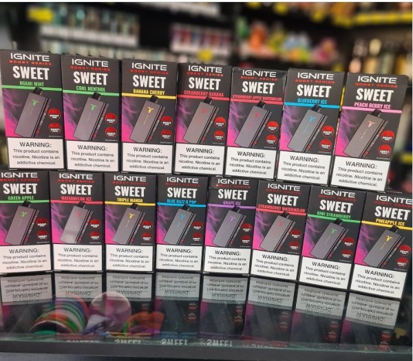 Ignite V400 Boost Series (40.000 Puffs): Ice ajustável + Boost ajustável