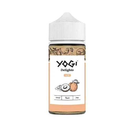 Captura de tela_31-3-2026_165945_www.vaporunity.com Yogi Delights – Peach Ice – 100ml - Imagem 1